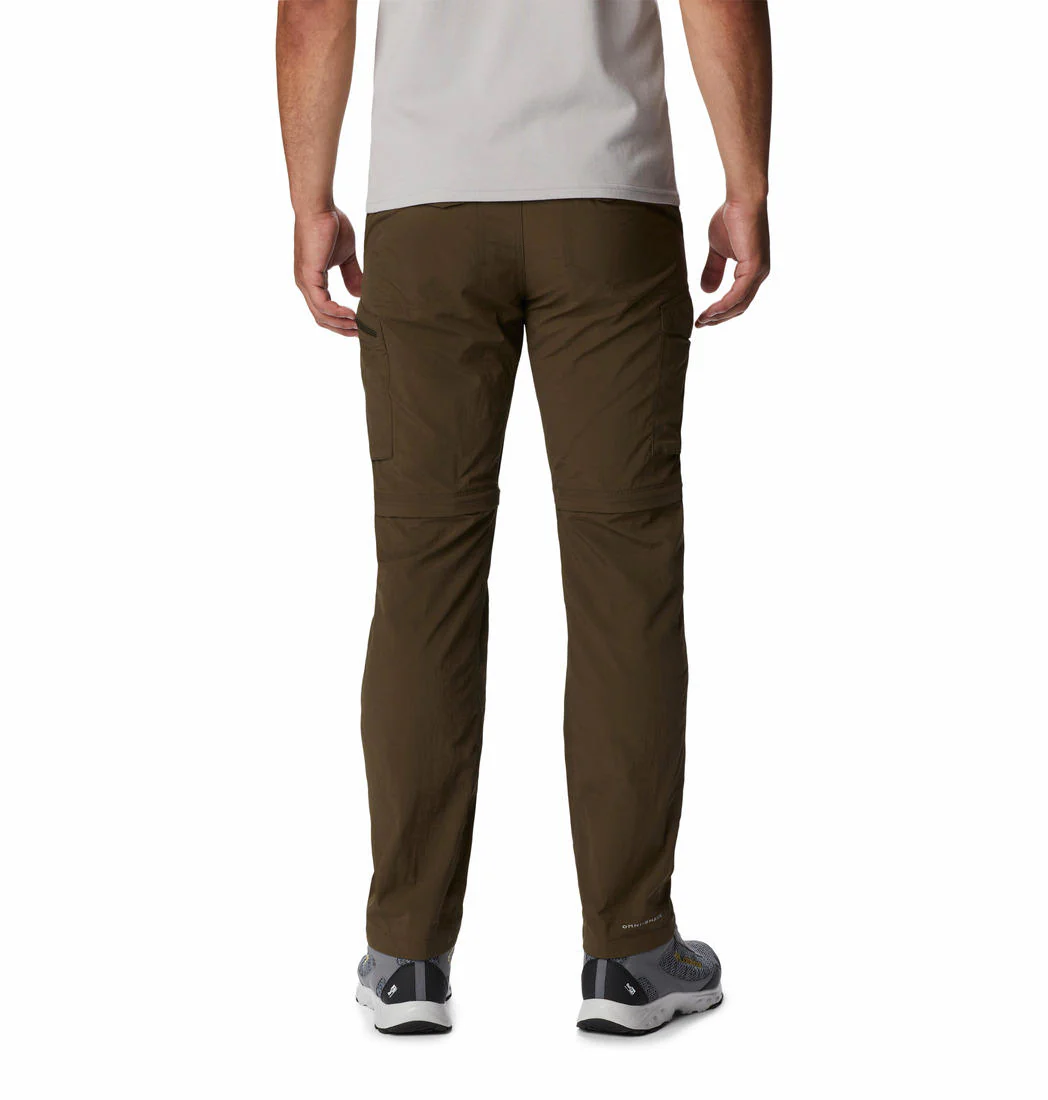Columbia Men Olive Silver Ridge Convertible Pant (Sun Protection) - Image 2