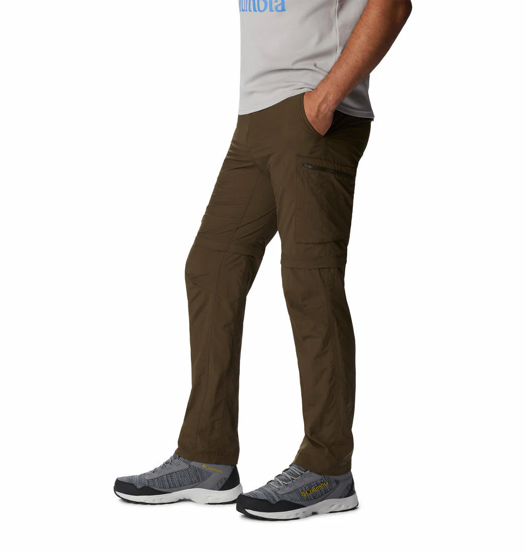 Columbia Men Olive Silver Ridge Convertible Pant (Sun Protection) - Image 8