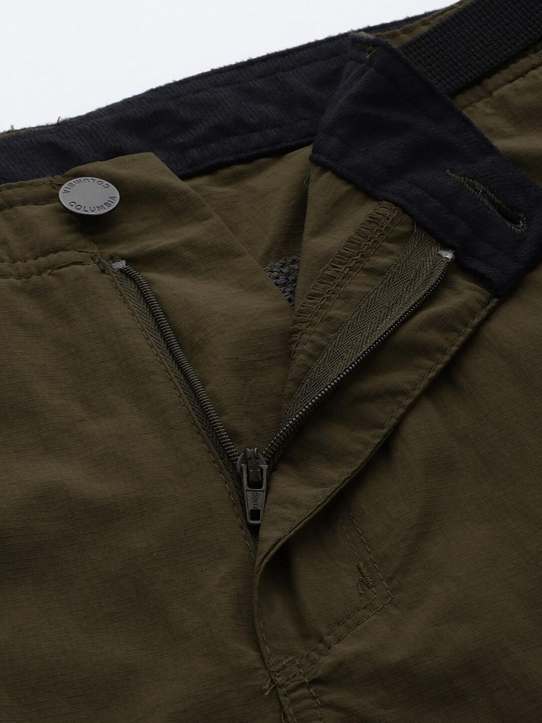 Columbia Men Olive Silver Ridge Convertible Pant (Sun Protection) - Image 9