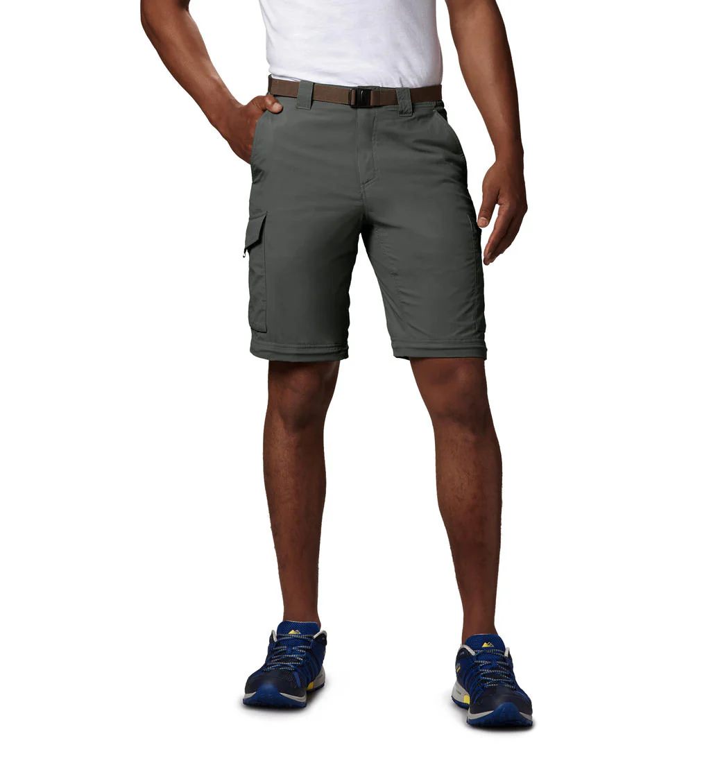 Columbia Men Green Silver Ridge Convertible Pant (Sun Protection) - Image 5