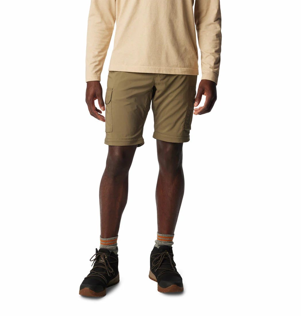 Columbia Men Green Silver Ridge Utility Convertible Pant (Sun Protection) - Image 8