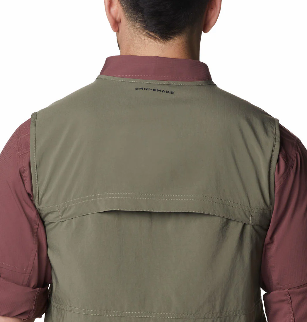 Columbia Men Green Silver Ridge Utility Vest (Sun Protection) - Image 7