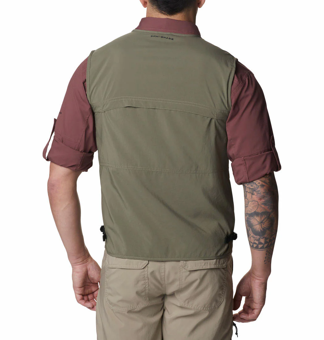 Columbia Men Green Silver Ridge Utility Vest (Sun Protection) - Image 8