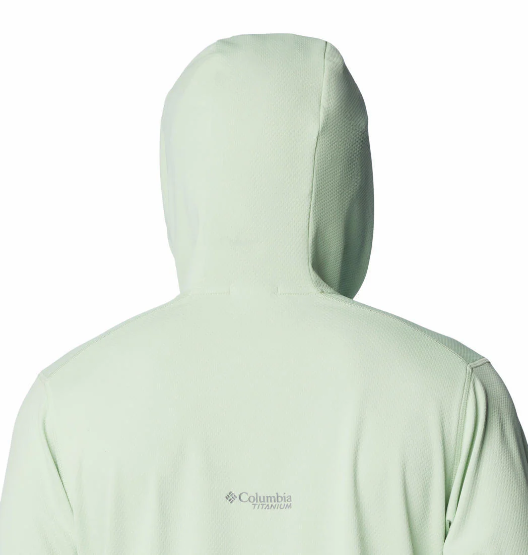 Columbia Men Green Summit Valley Hoodie (Sun Protection) - Image 5