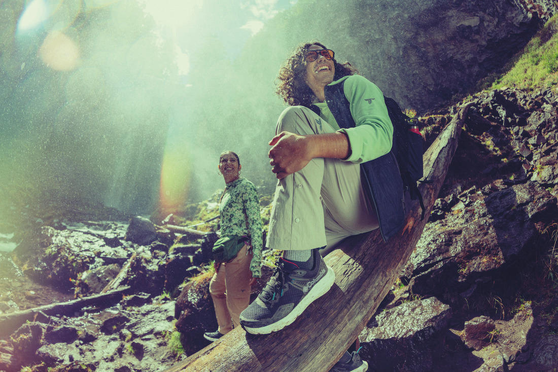 Columbia Men Green Summit Valley Hoodie (Sun Protection) - Image 7