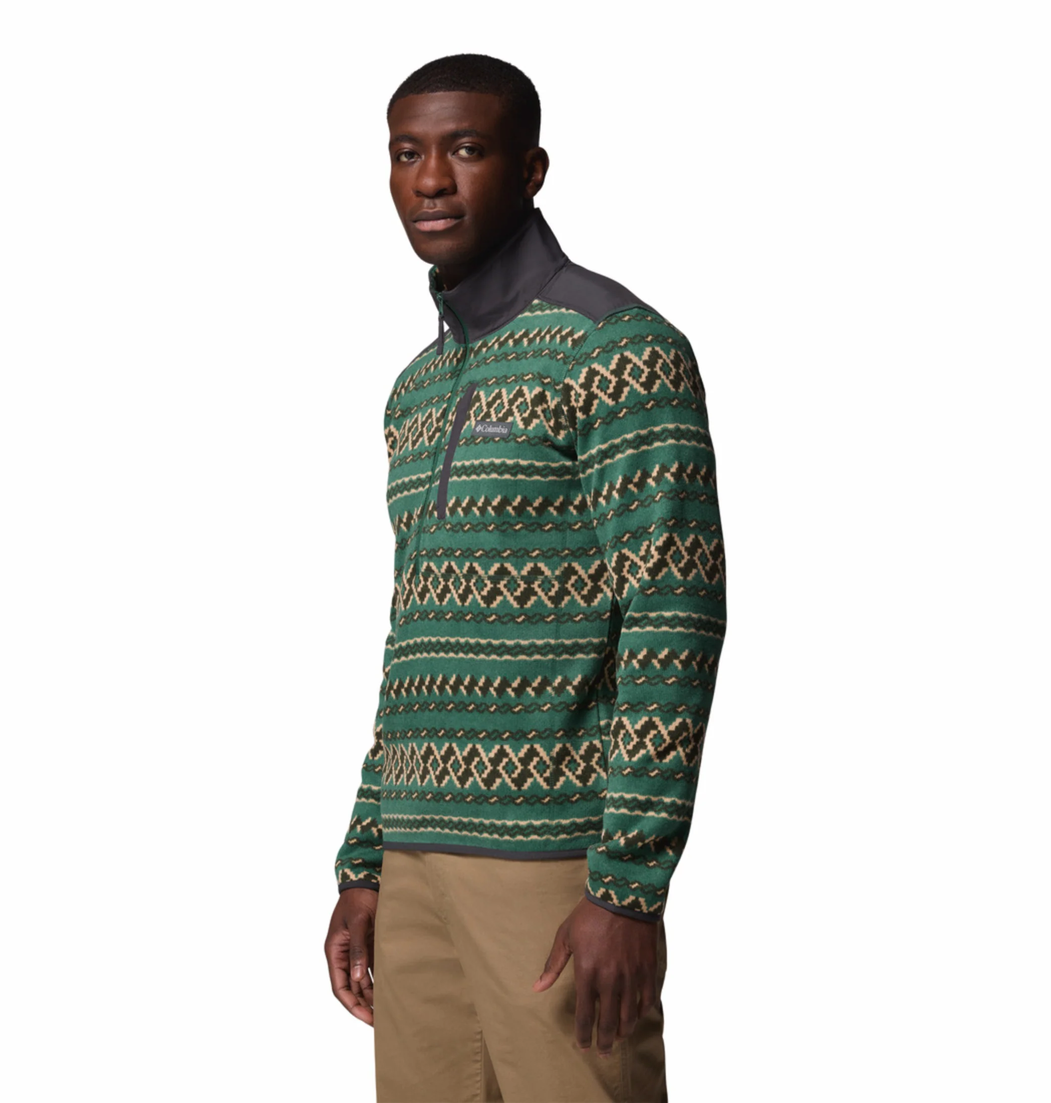 Columbia Men Green Sweater Weather Pullover - Image 5