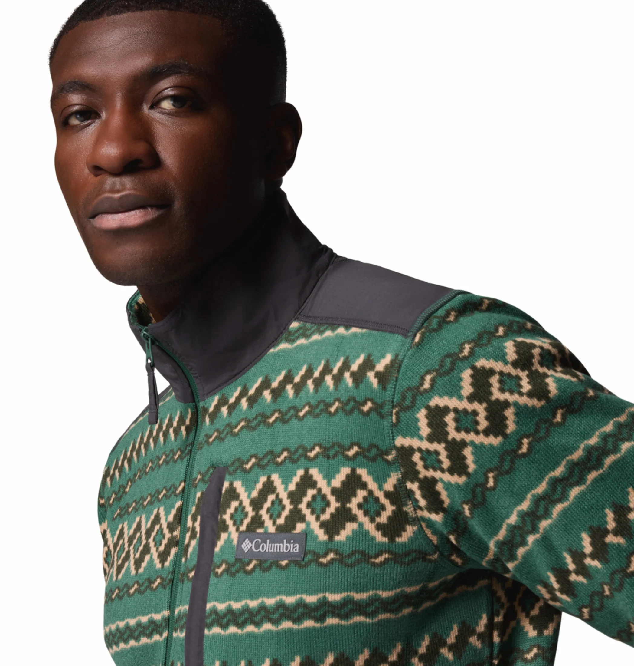 Columbia Men Green Sweater Weather Pullover - Image 7