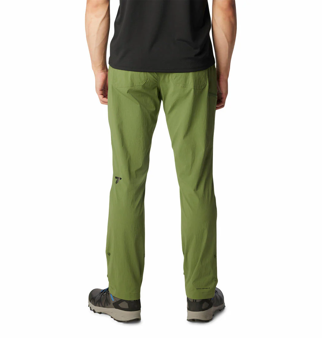 Columbia Men Green Wanoga Lightweight Pant (Sun Protection) - Image 2