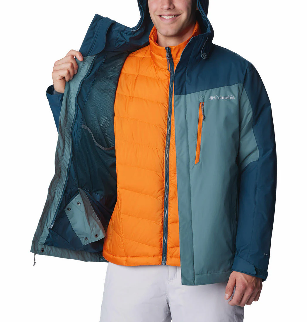 Columbia Men Green Whirlibird IV Interchange Jacket - Image 3
