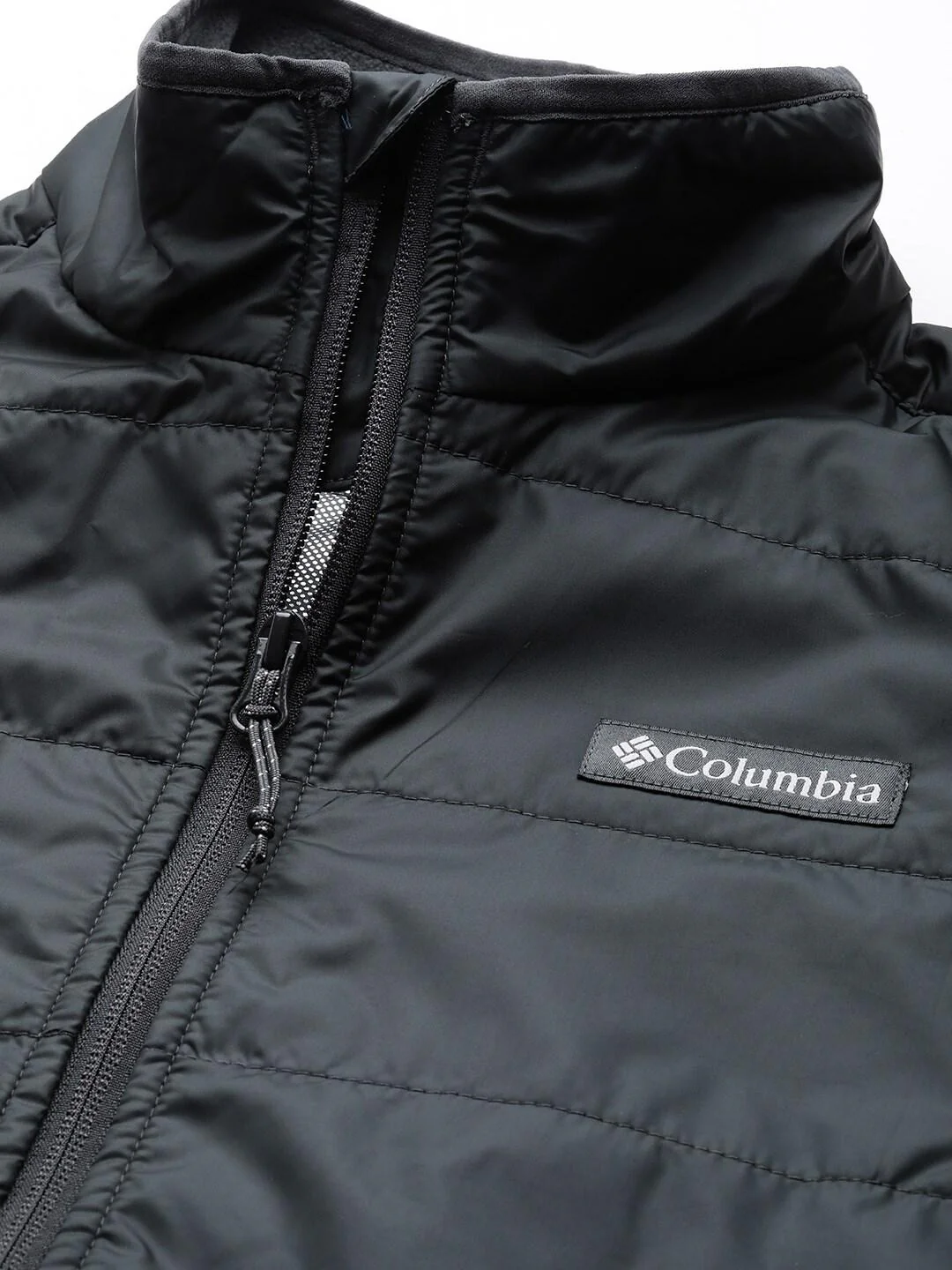 Columbia Men Grey Basin Butte Fleece Full Zip - Image 4