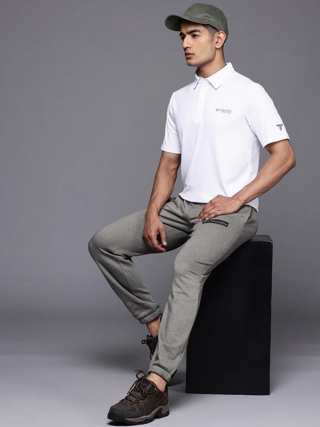 Columbia Men Grey Beaumount Jogger - Image 4