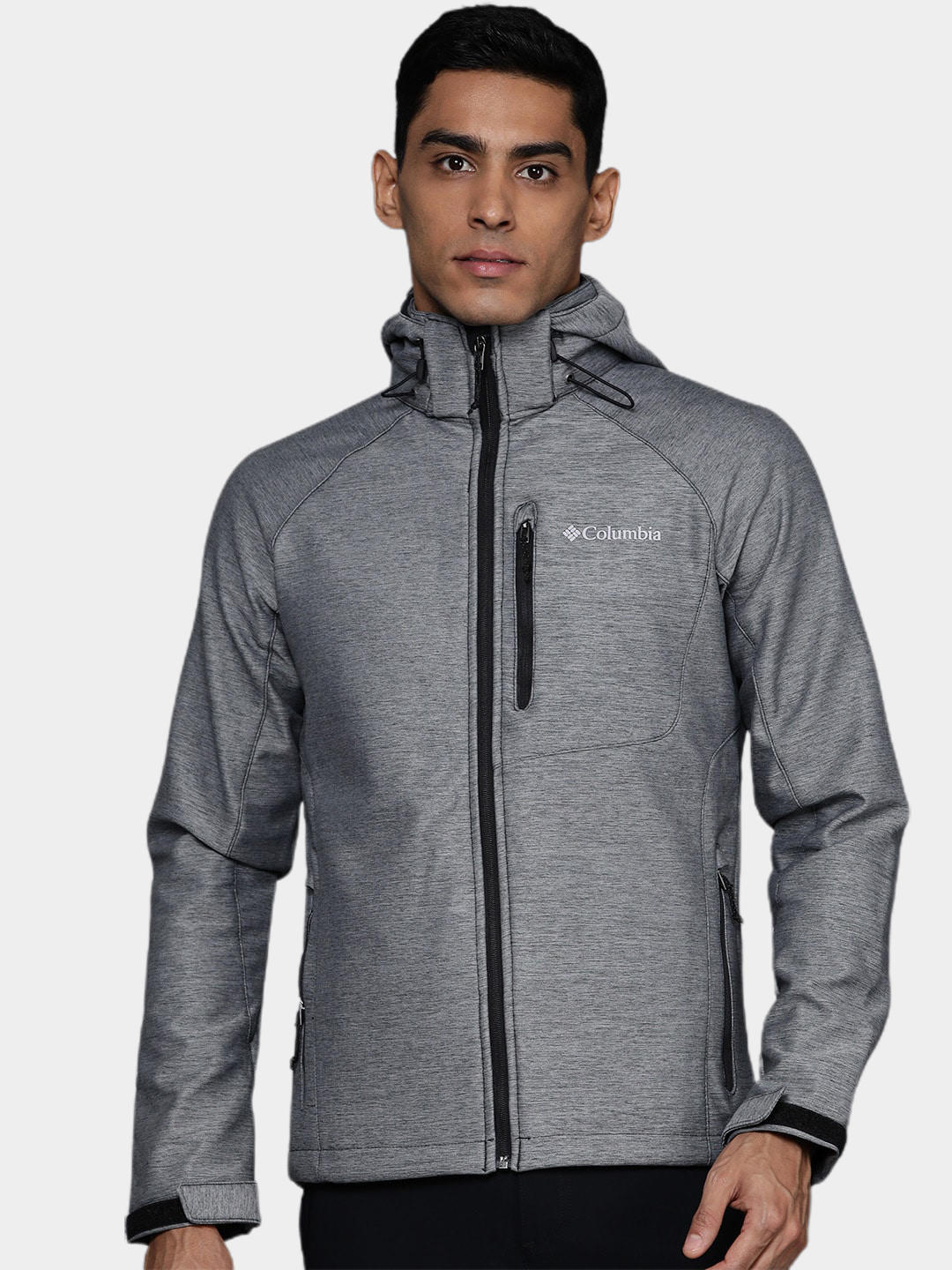 Columbia Men Grey Cascade Ridge II Softshell - Image 10