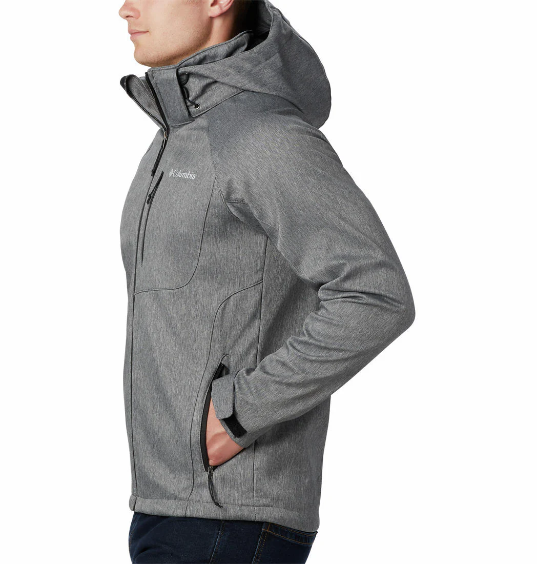 Columbia Men Grey Cascade Ridge II Softshell - Image 2