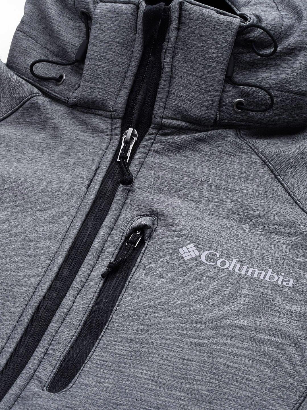 Columbia Men Grey Cascade Ridge II Softshell - Image 6