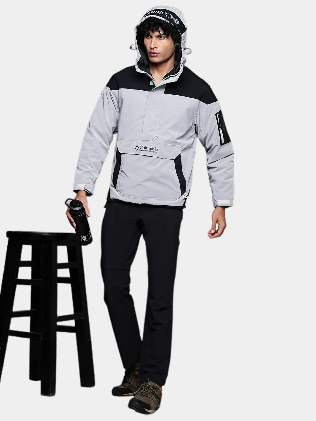 Columbia Men Grey Challenger Remastered Pullover - Image 10
