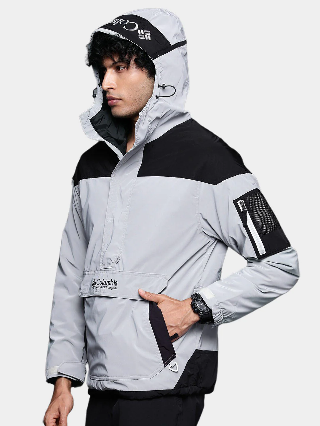 Columbia Men Grey Challenger Remastered Pullover - Image 13