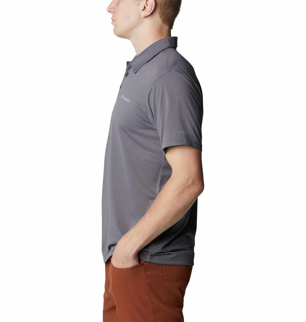 Columbia Men Grey Columbia Hike Polo - Image 4