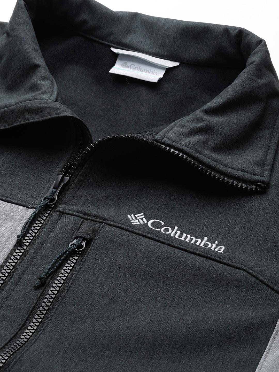 Columbia Men Grey Cruiser Valley Softshell Jacket - Image 2