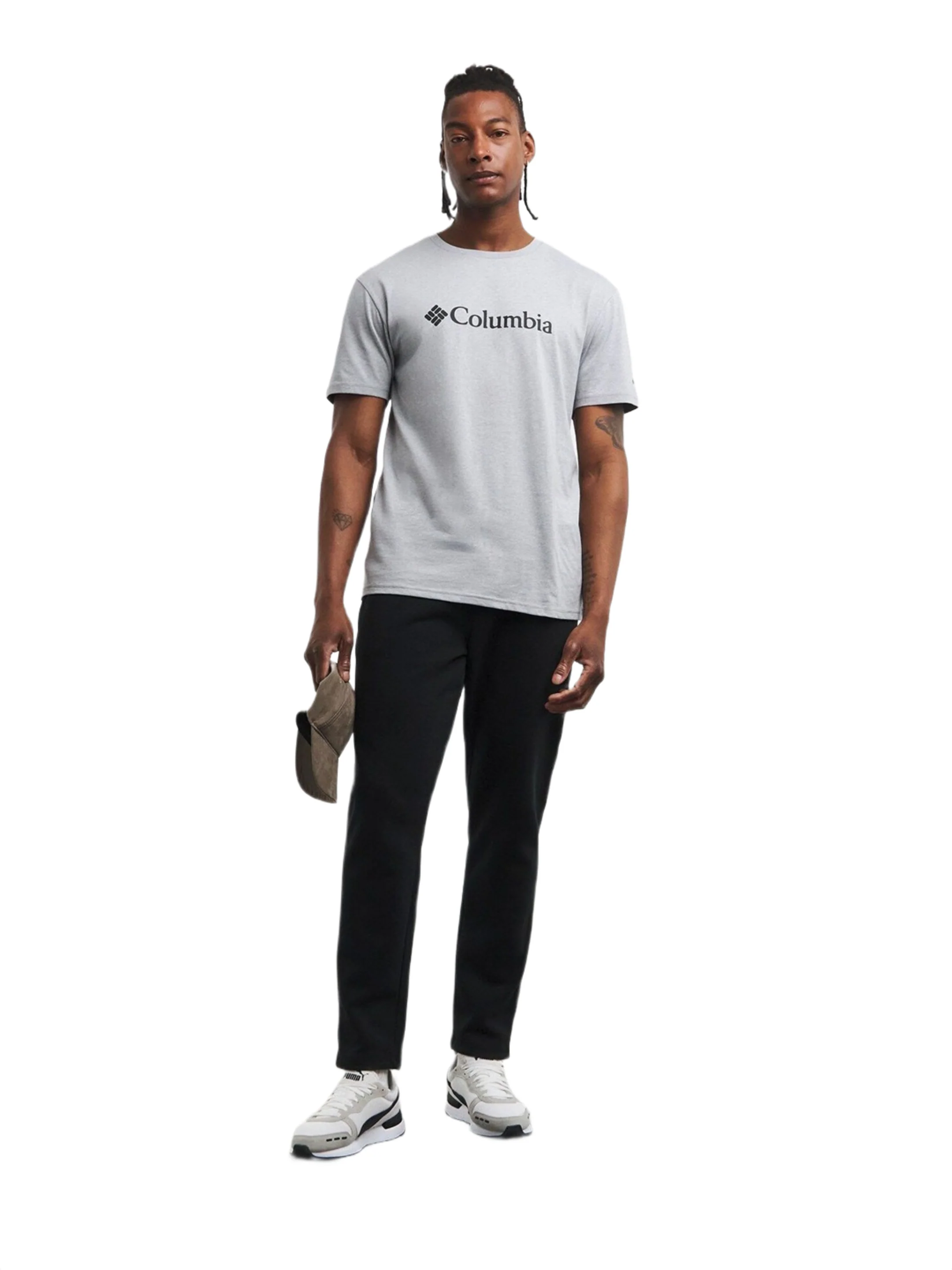 Columbia Men Grey CSC Basic Logo Tshirt - Image 6