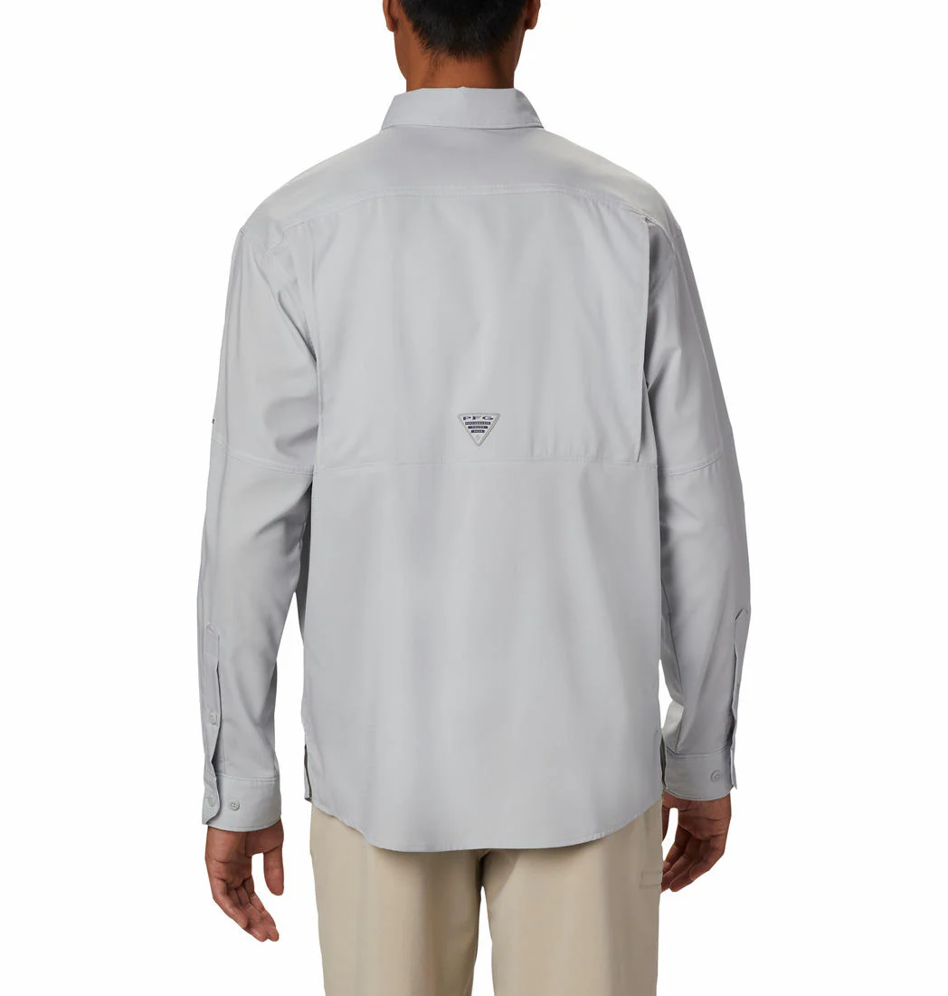 Columbia Men Grey Low Drag Offshore LS Shirt (Sun Protection) - Image 2