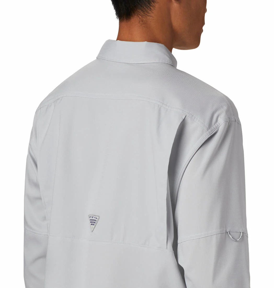 Columbia Men Grey Low Drag Offshore LS Shirt (Sun Protection) - Image 5