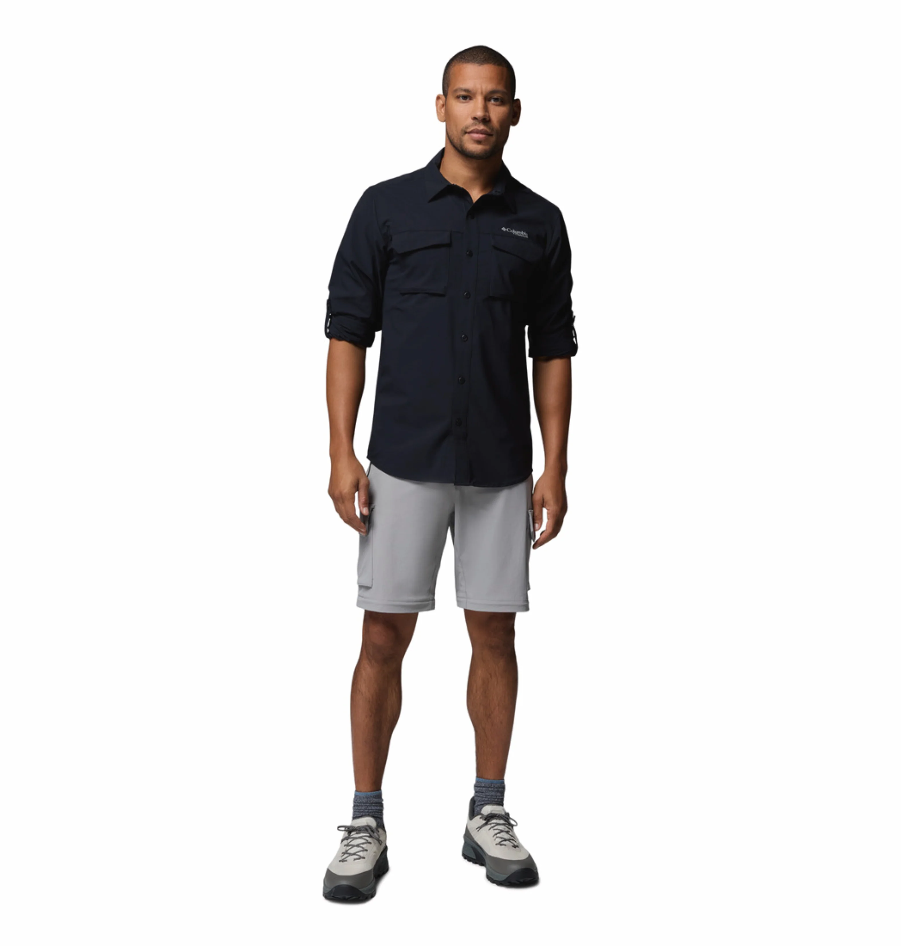 Columbia Men Grey Omni-Shade Silver Ridge Elite Convertible Pant - Image 6