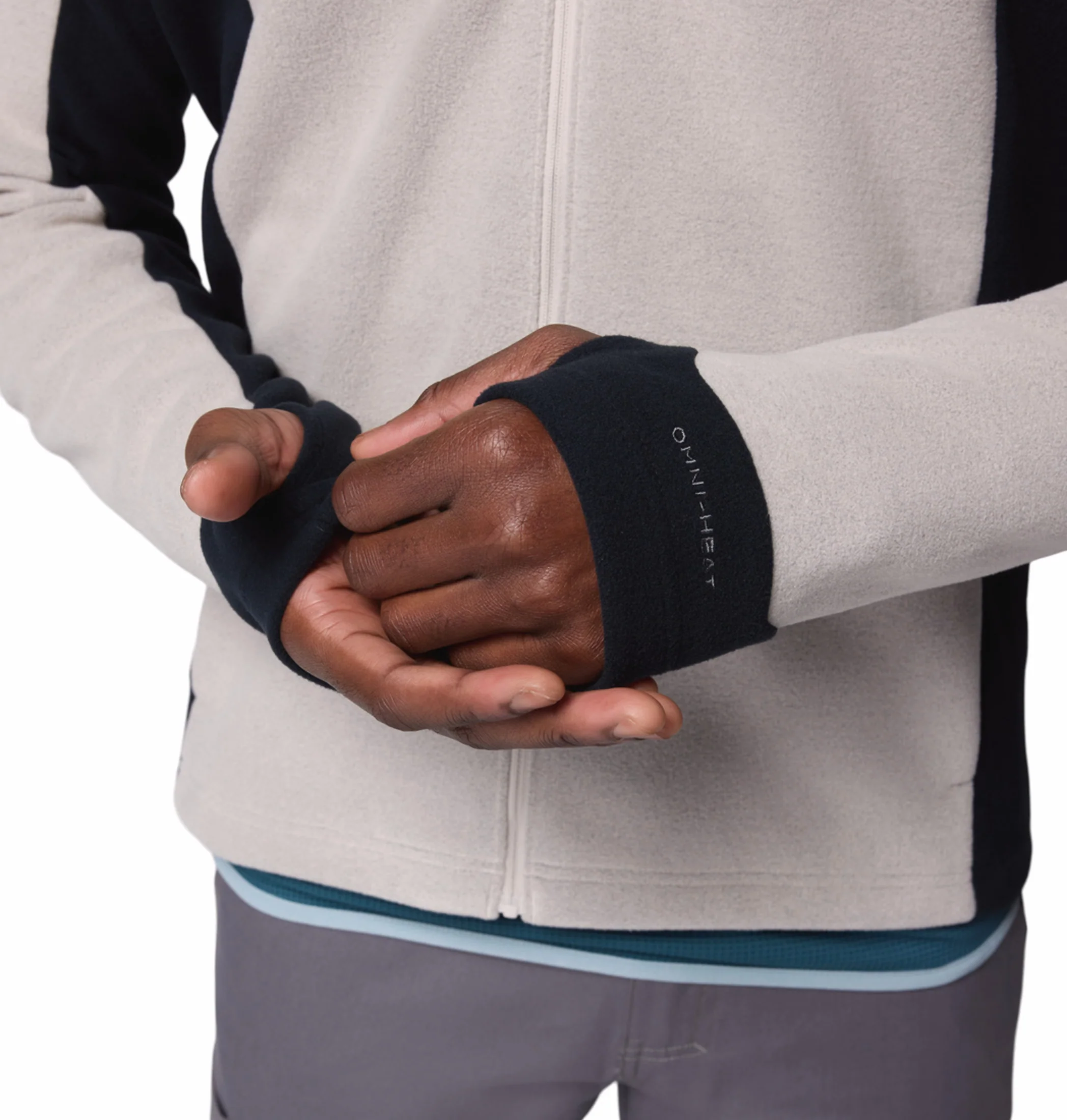 Columbia Men Grey OmniHeat Arctic Peak Fleece Jacket - Image 10