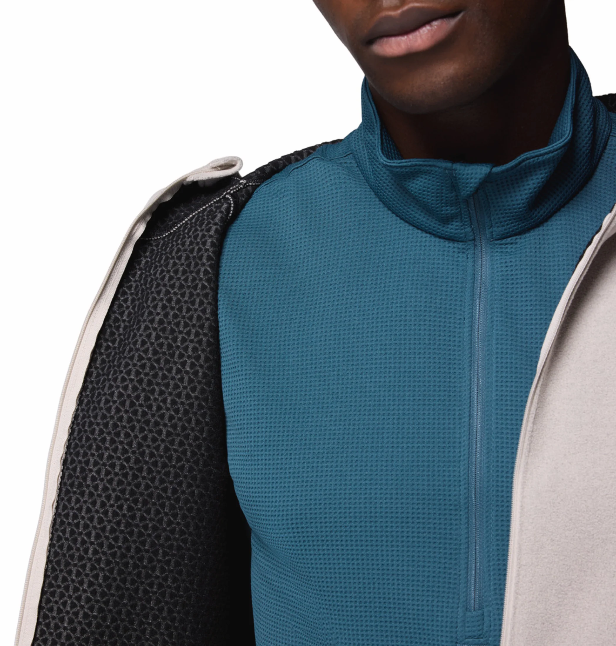 Columbia Men Grey OmniHeat Arctic Peak Fleece Jacket - Image 8