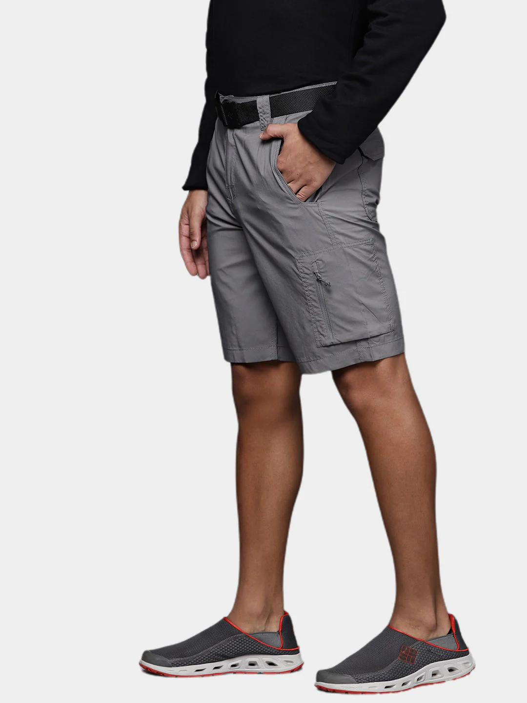 Columbia Men Grey Silver Ridge Utility Cargo Short (Sun Protection) - Image 10
