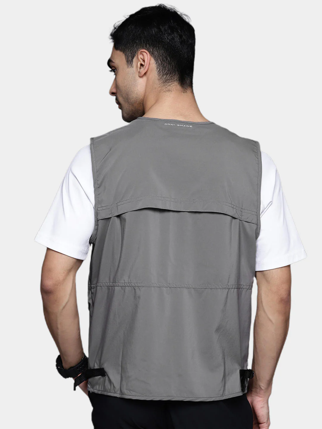Columbia Men Grey Silver Ridge Utility Vest (Sun Protection) - Image 15