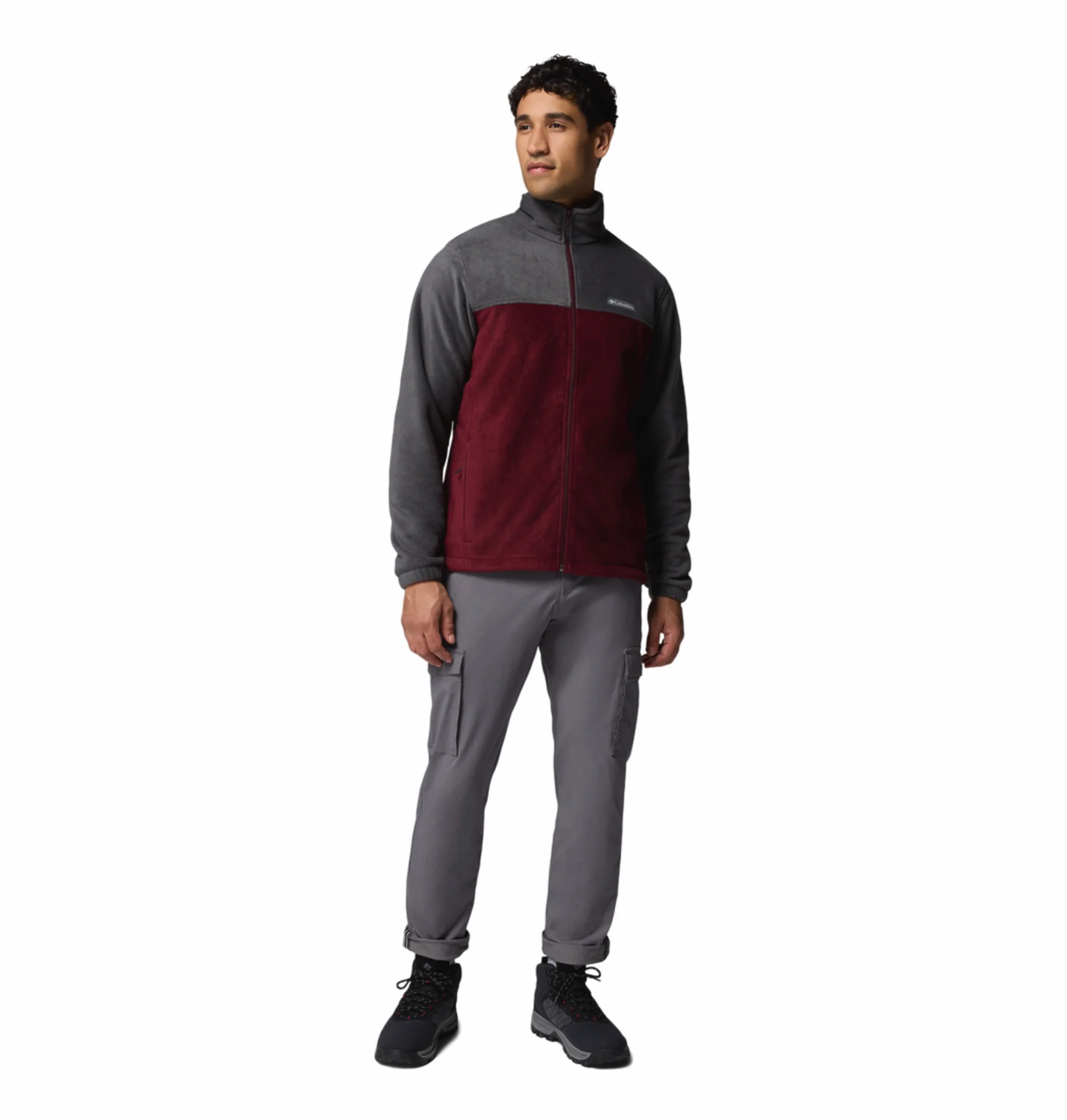 Columbia Men Grey Steens Mountain 2.0 Fleece Jacket - Image 10