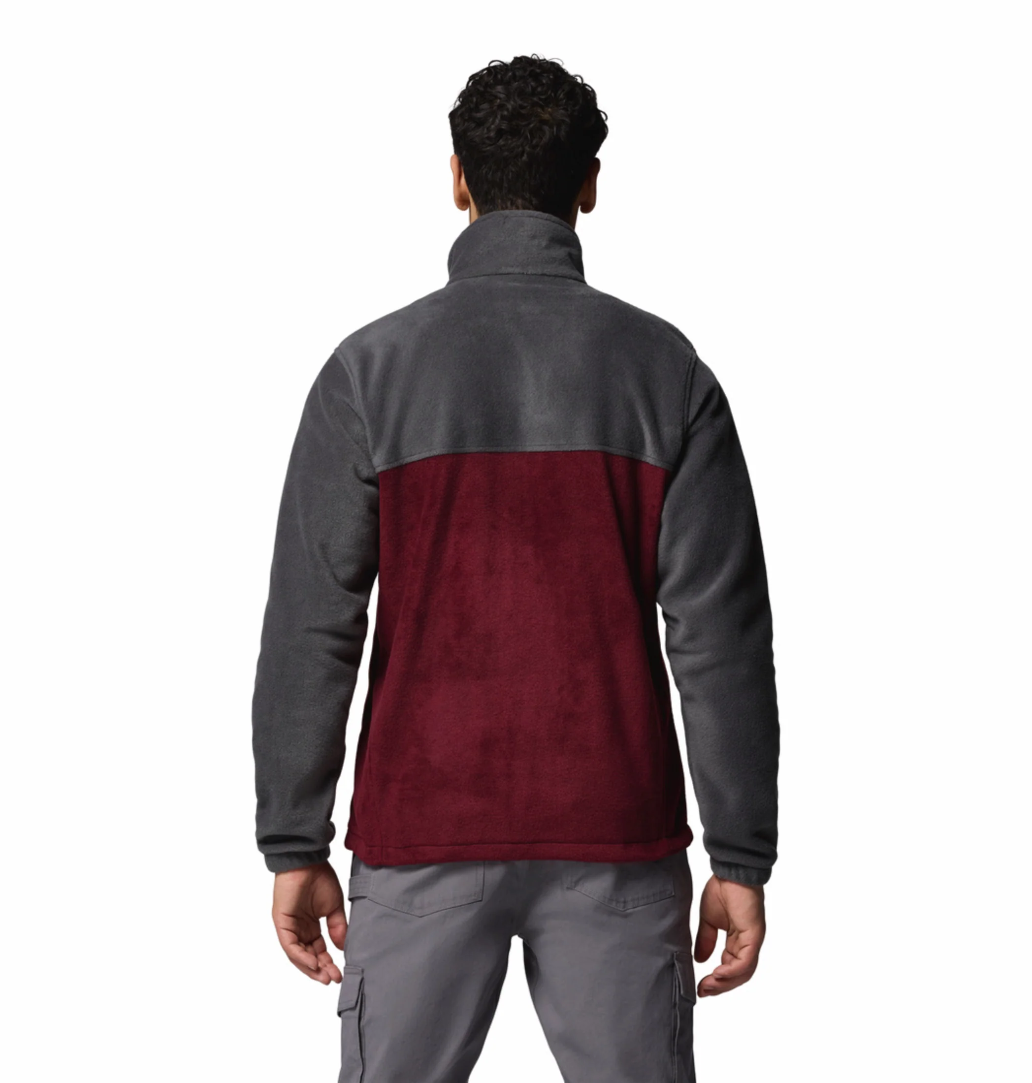 Columbia Men Grey Steens Mountain 2.0 Fleece Jacket - Image 4