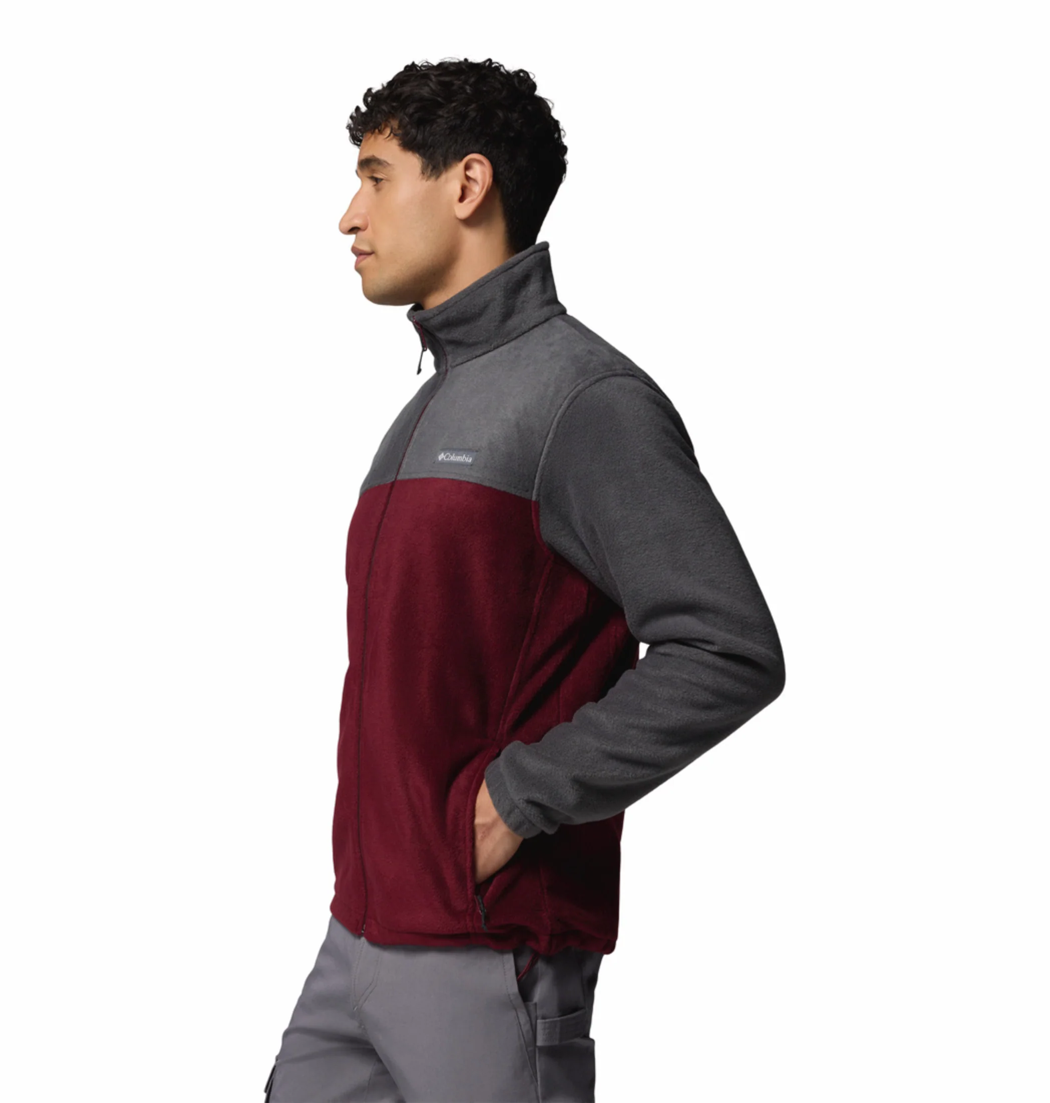 Columbia Men Grey Steens Mountain 2.0 Fleece Jacket - Image 5