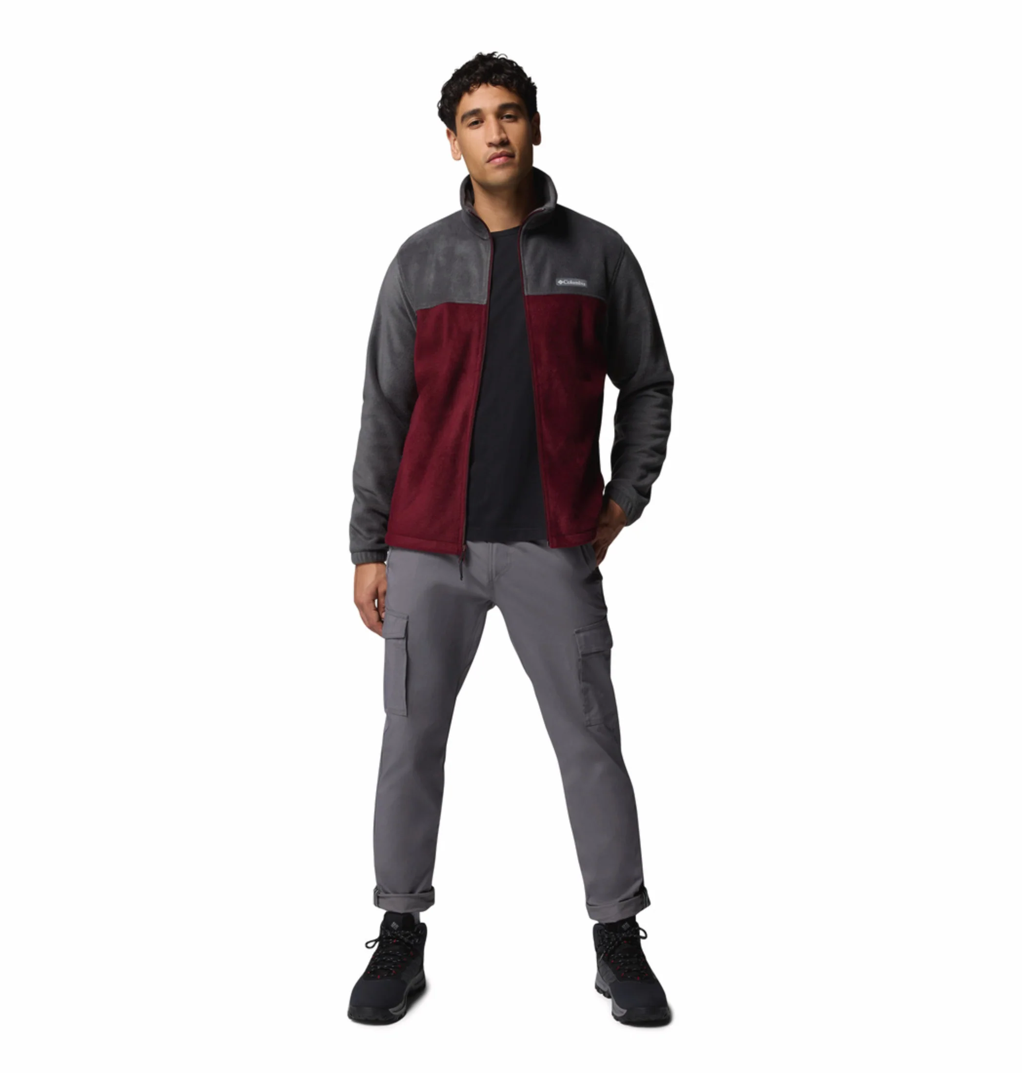Columbia Men Grey Steens Mountain 2.0 Fleece Jacket - Image 6