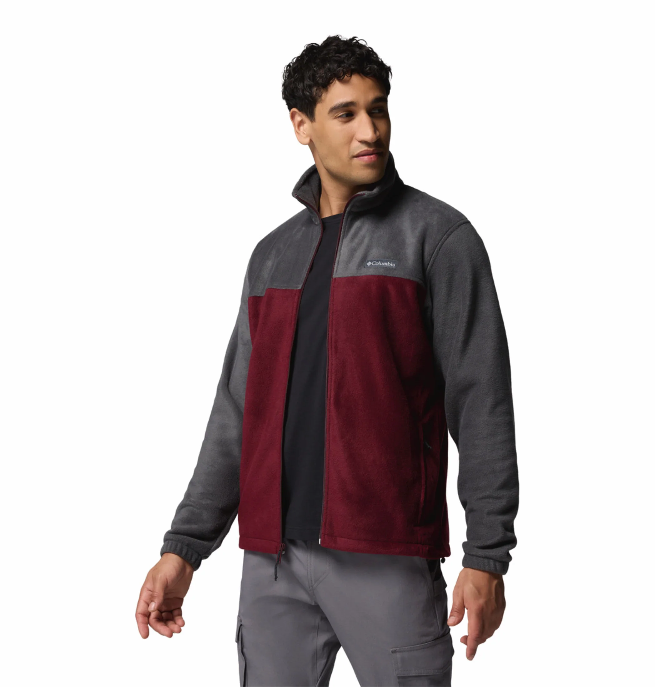Columbia Men Grey Steens Mountain 2.0 Fleece Jacket - Image 7