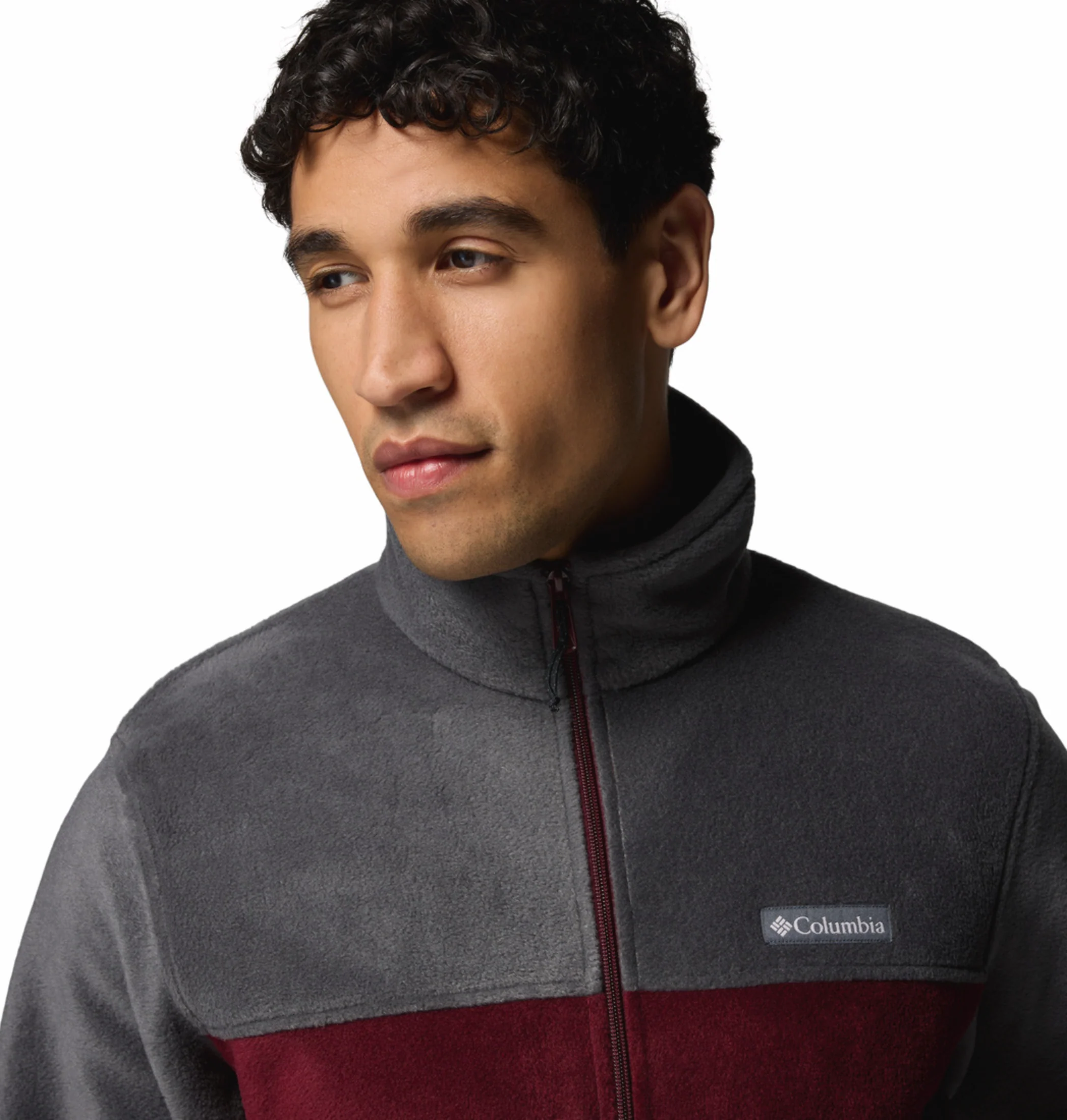 Columbia Men Grey Steens Mountain 2.0 Fleece Jacket - Image 8