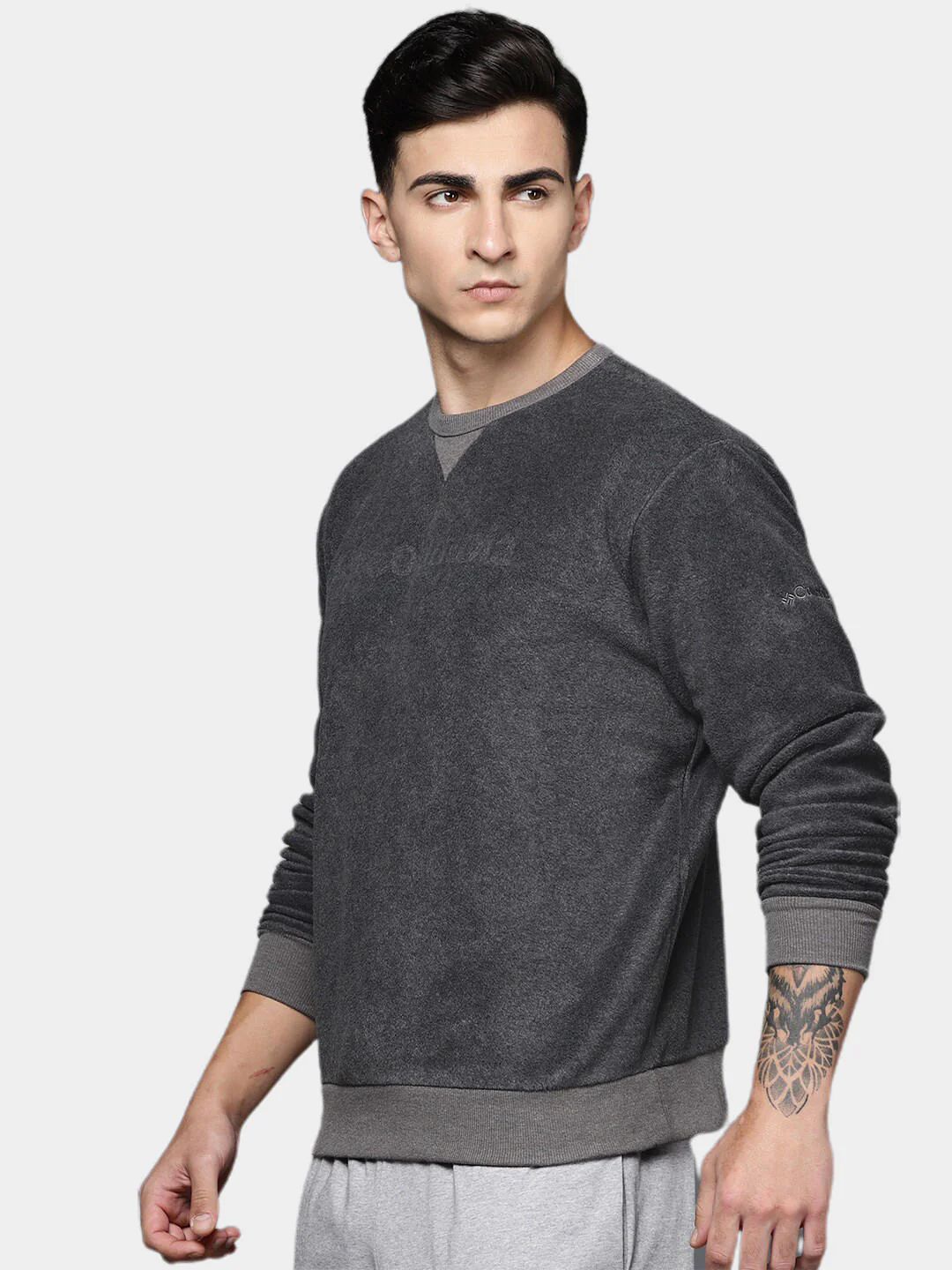 Columbia Men Grey Steens Mountain Crew 2.0 - Image 8