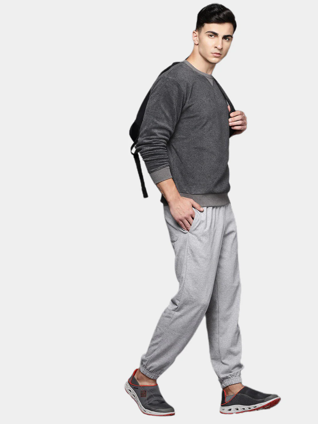 Columbia Men Grey Steens Mountain Crew 2.0 - Image 9