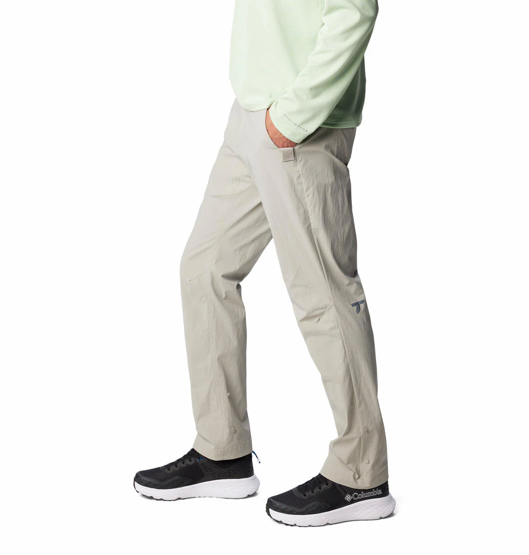Columbia Men Grey Wanoga Lightweight Pant (Sun Protection) - Image 4