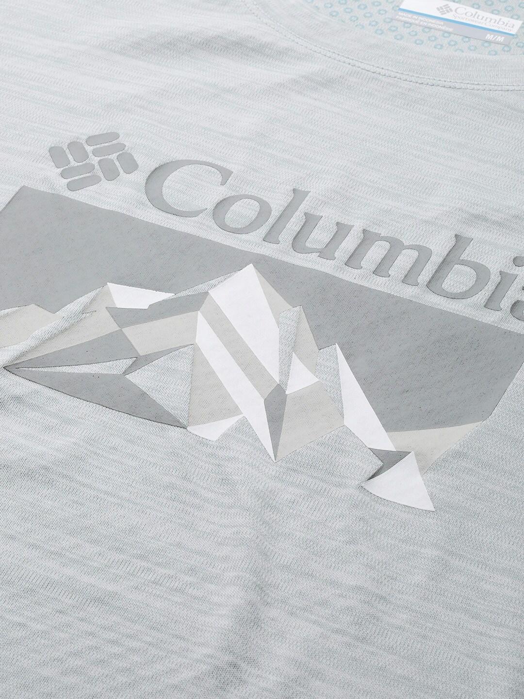 Columbia Men Grey Zero Rules Short Sleeve Graphic Shirt (Sun Protection) - Image 6