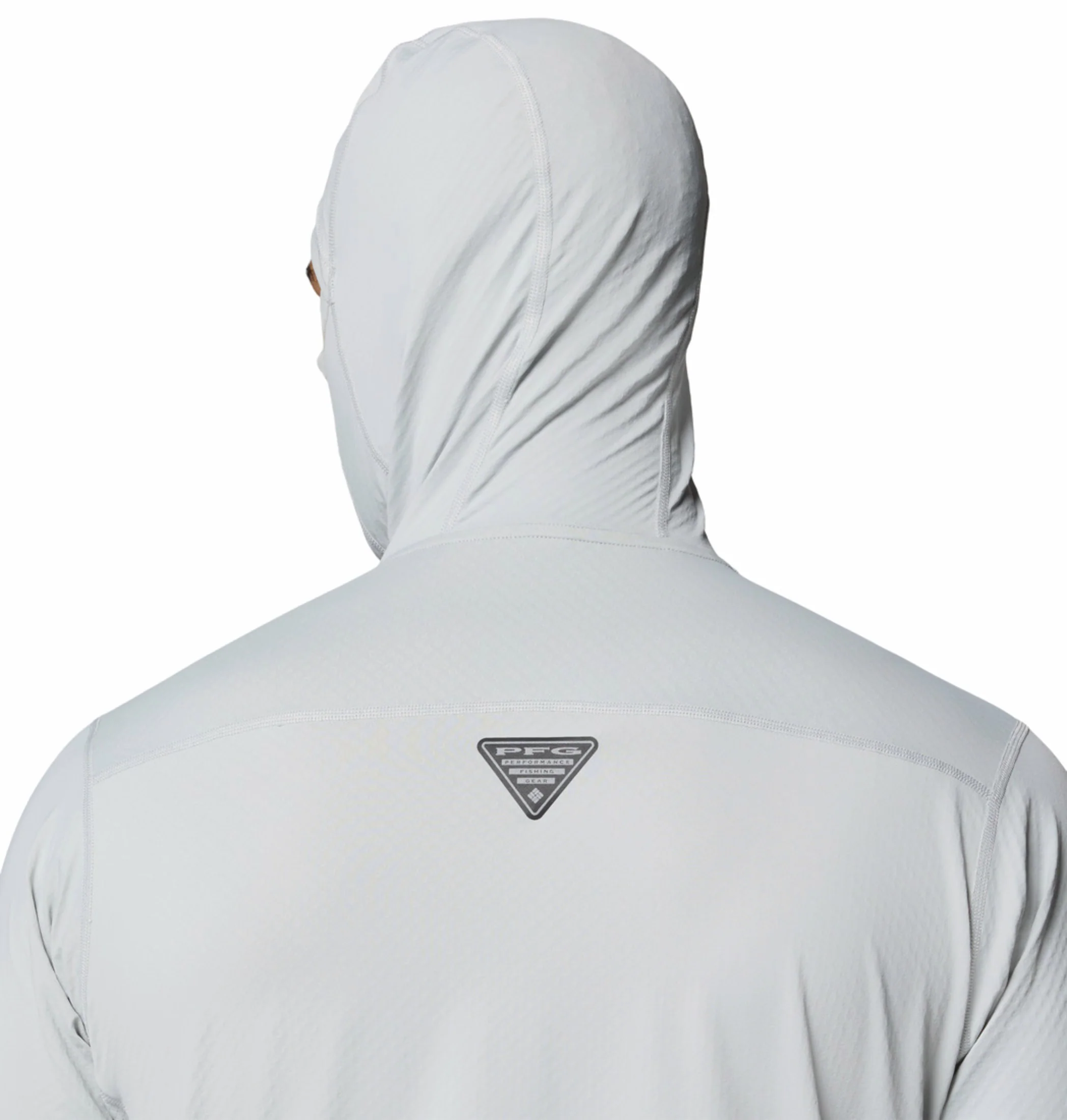 Columbia Men Light Grey Omni-Freeze Shadowcaster Zero Hoodie - Image 10