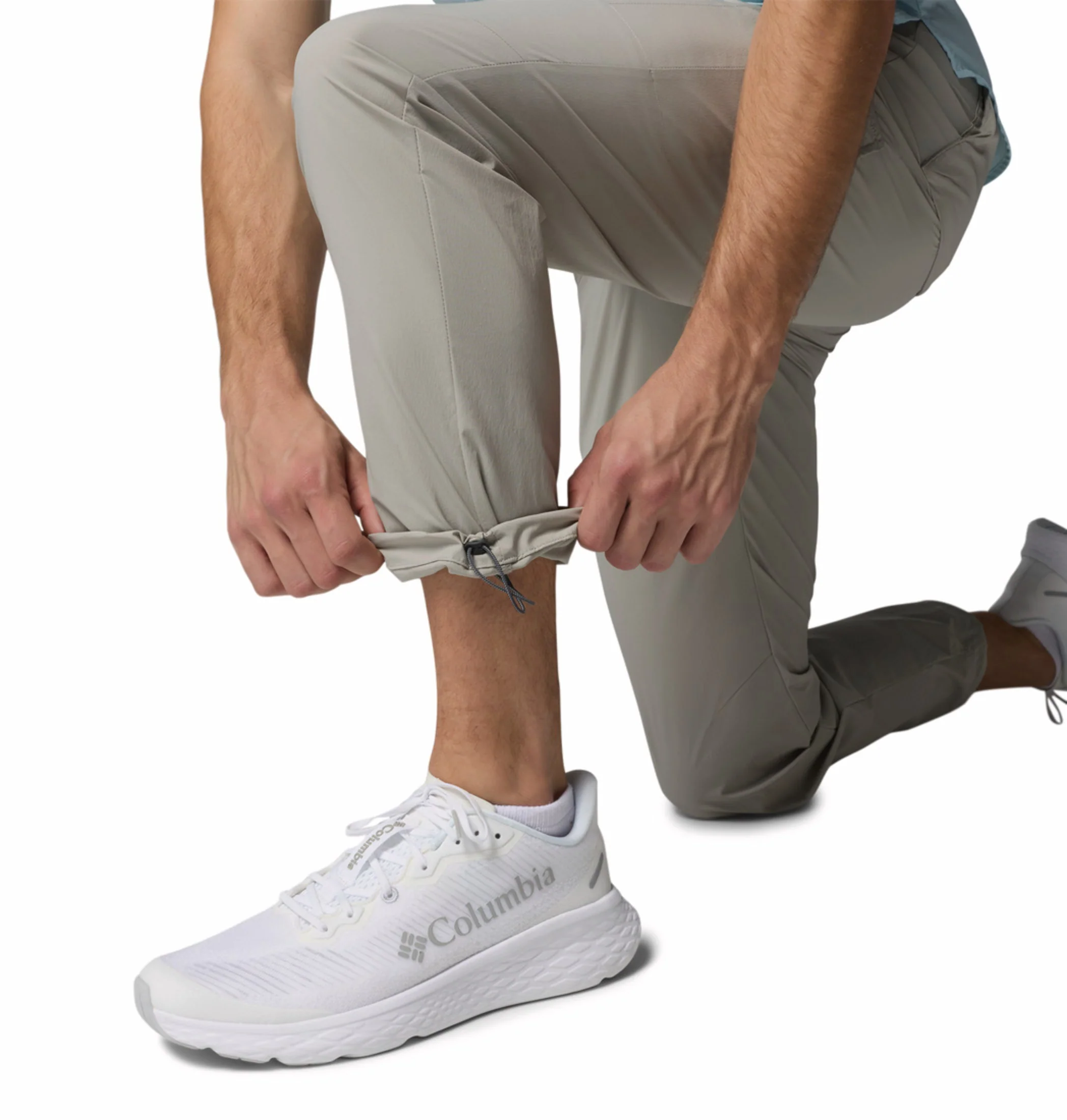 Columbia Men Light Grey Omni-Freeze Sharpe Canyon Pant - Image 10