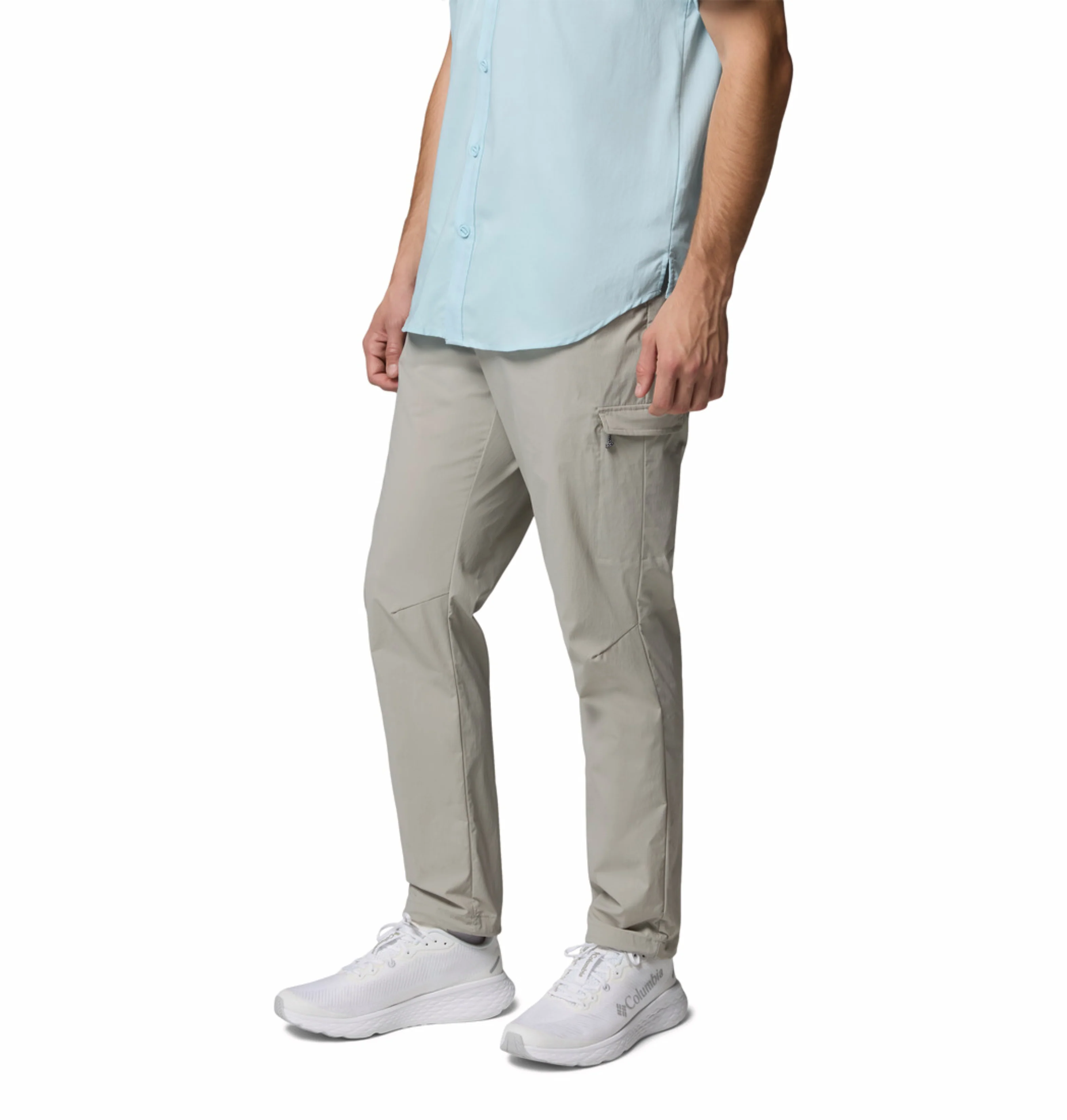 Columbia Men Light Grey Omni-Freeze Sharpe Canyon Pant - Image 5