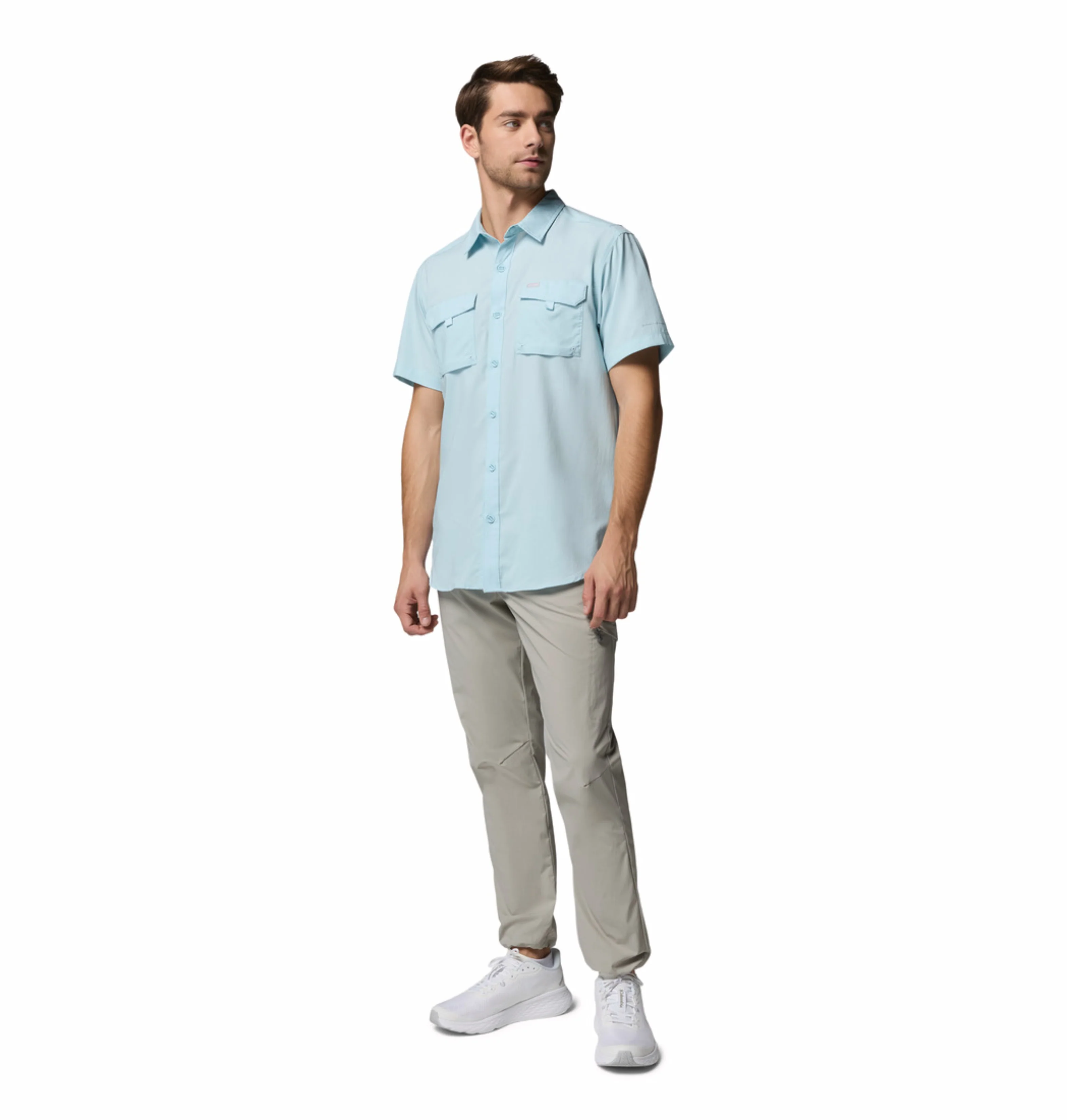 Columbia Men Light Grey Omni-Freeze Sharpe Canyon Pant - Image 6