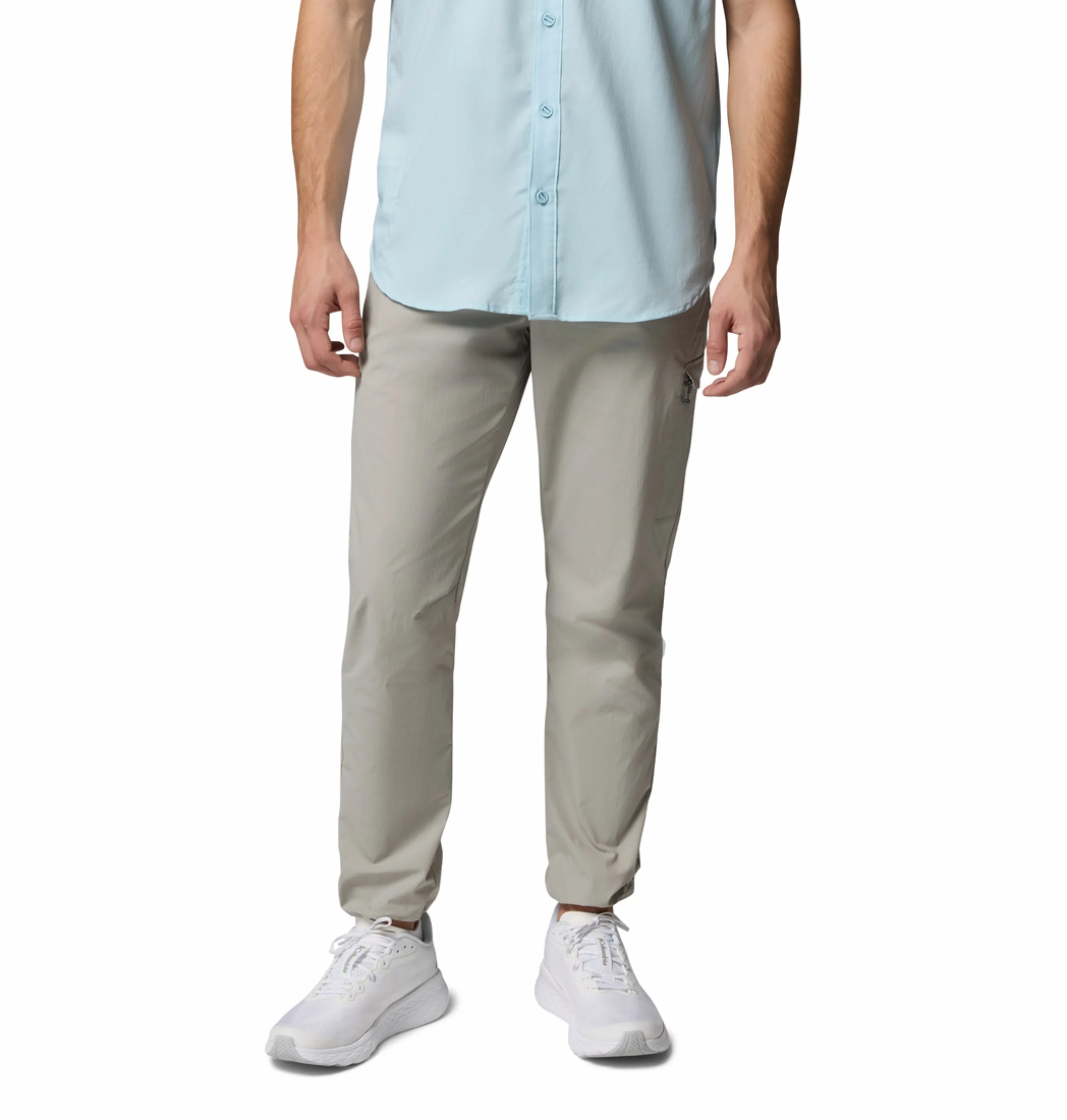 Columbia Men Light Grey Omni-Freeze Sharpe Canyon Pant - Image 7