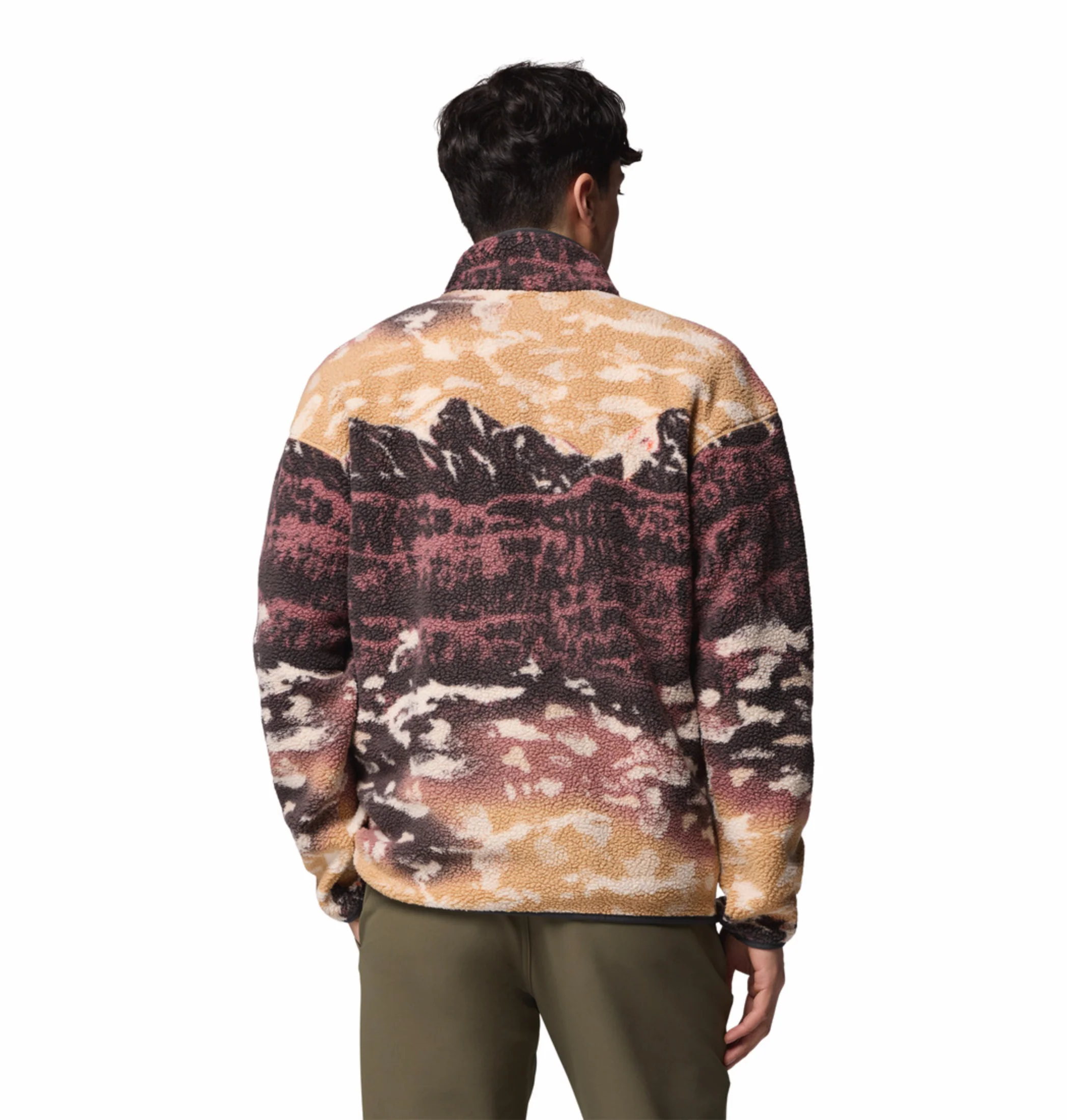 Columbia Men Maroon Helvetia II Pullover - Image 4
