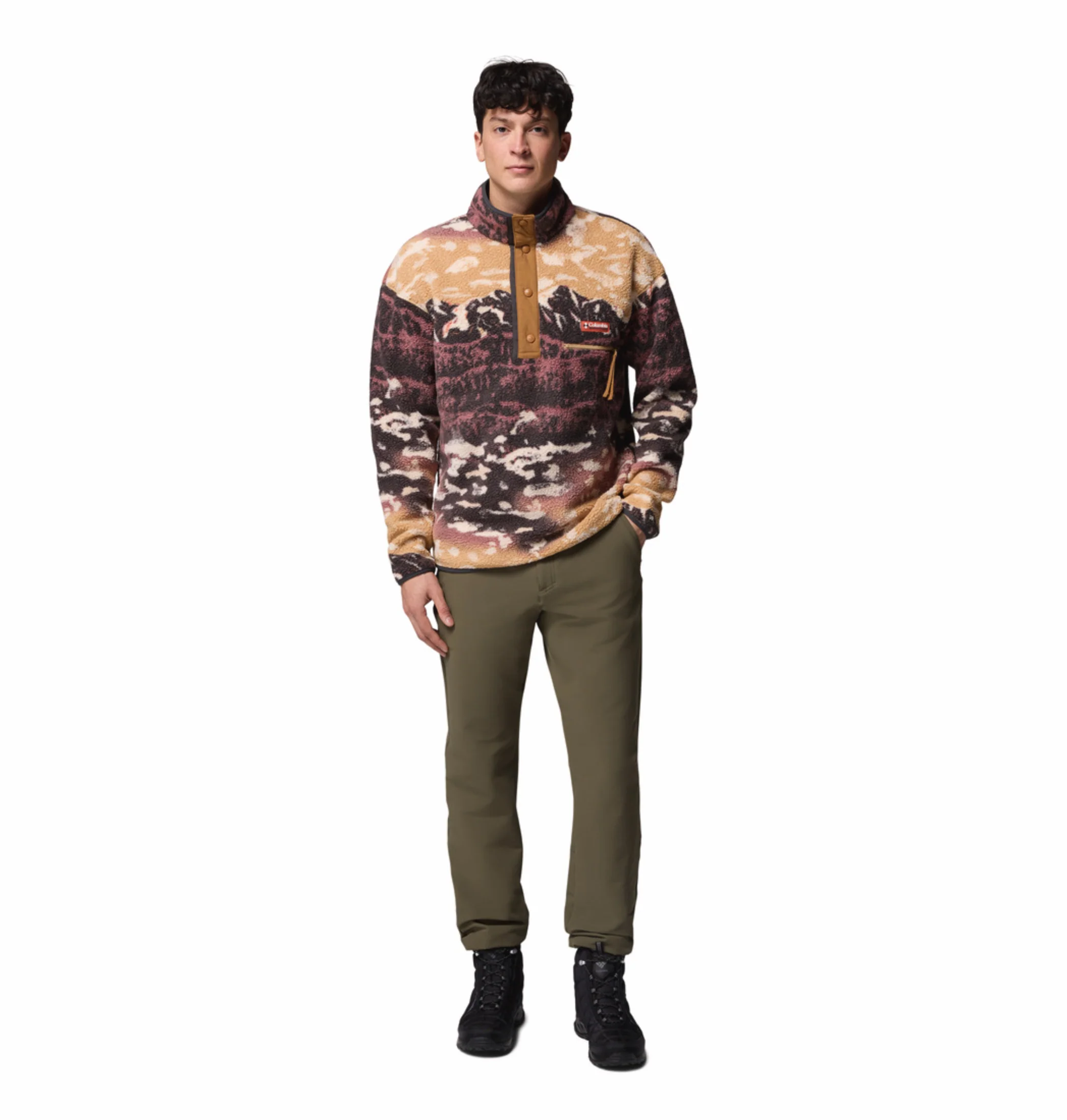 Columbia Men Maroon Helvetia II Pullover - Image 6