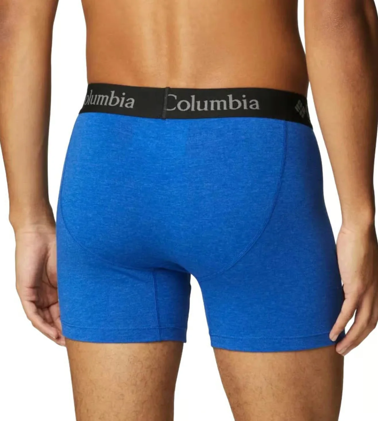 Columbia Men Multi Allover Mesh - Polyester / Stretch 3 Pack Solid Boxer Brief (Non Returnable) - Image 4