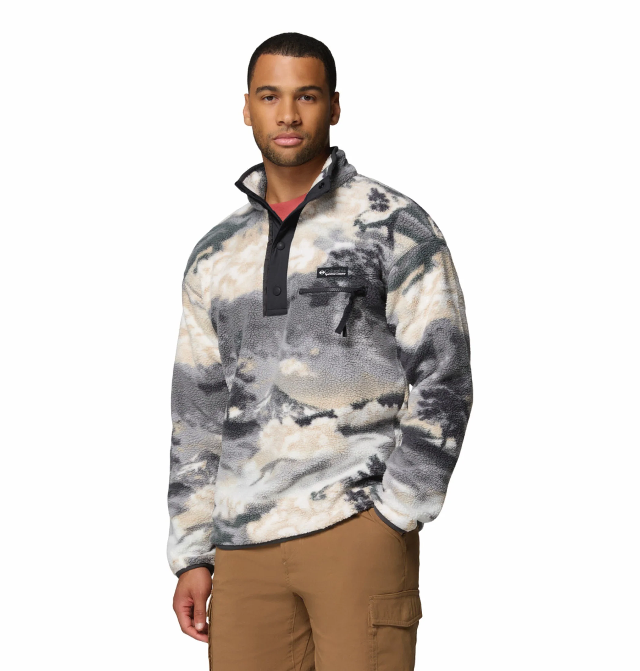 Columbia Men Multi Helvetia II Printed Pullover - Image 3
