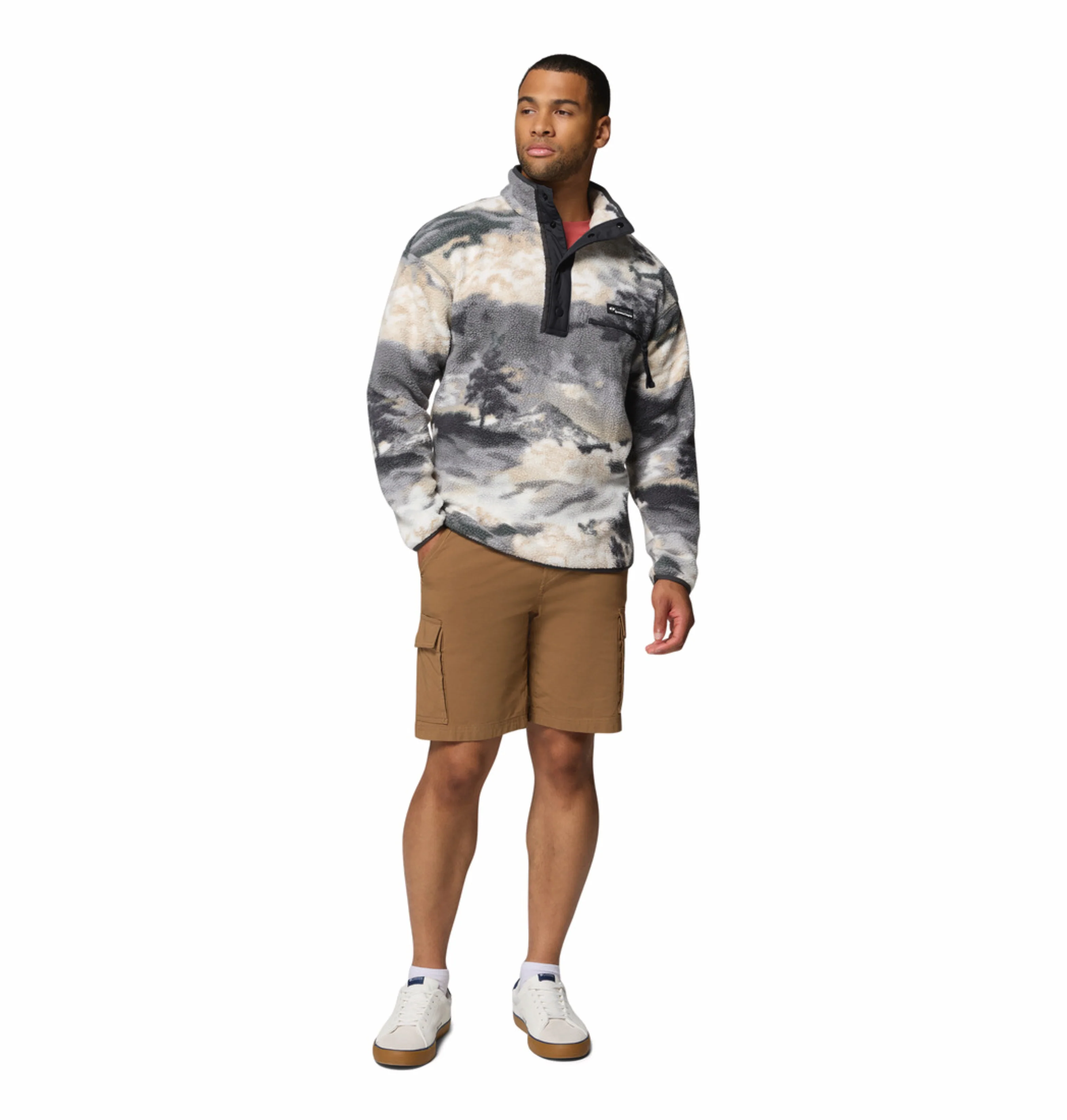 Columbia Men Multi Helvetia II Printed Pullover - Image 5